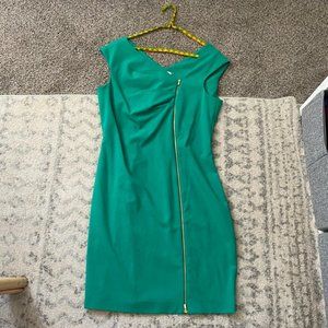 Calvin Klein Dress Teal Like New